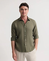 Cooper Ls French Linen Shirt