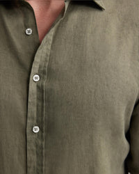 Cooper Ls French Linen Shirt