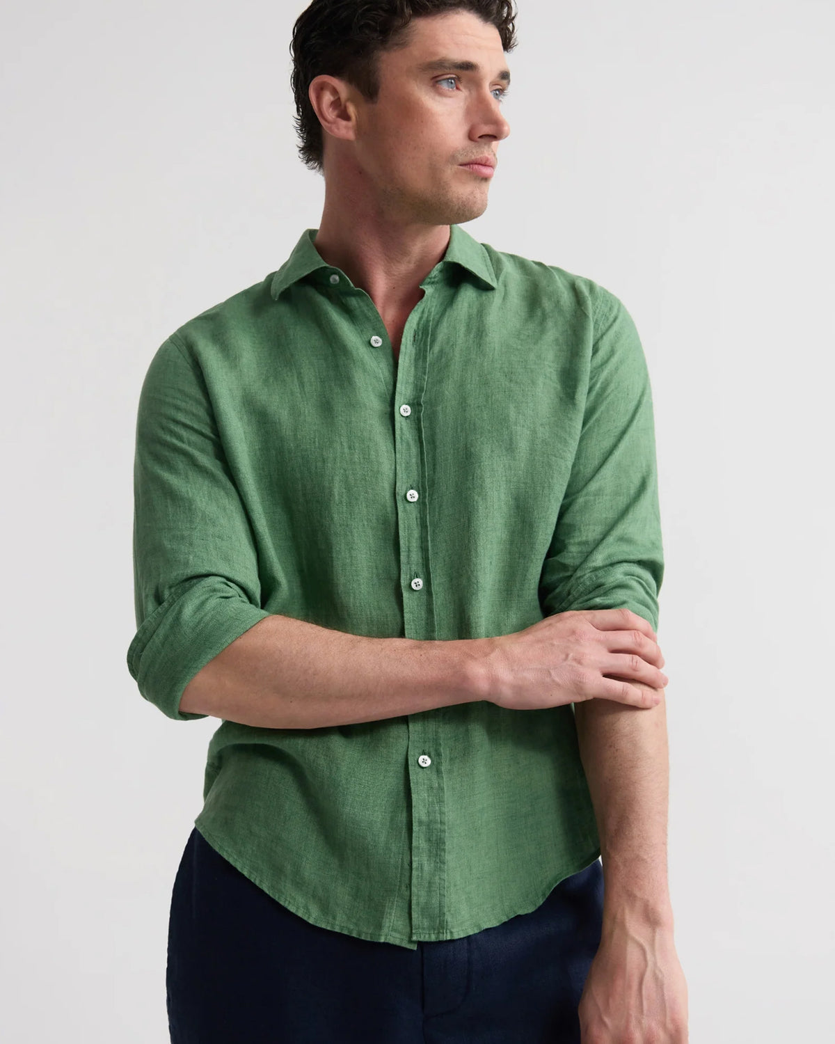 Cooper Ls Delave Linen Shirt