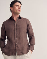 Cooper Ls French Linen Shirt MENS SHIRTS