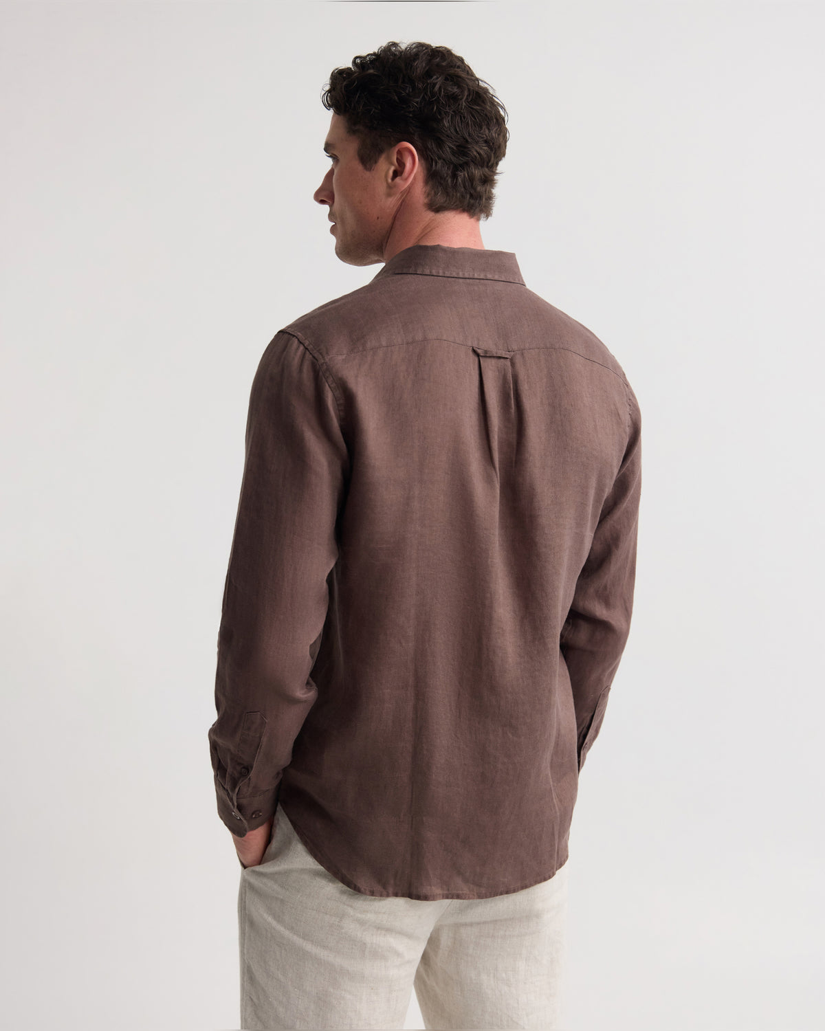 Cooper Ls French Linen Shirt MENS SHIRTS