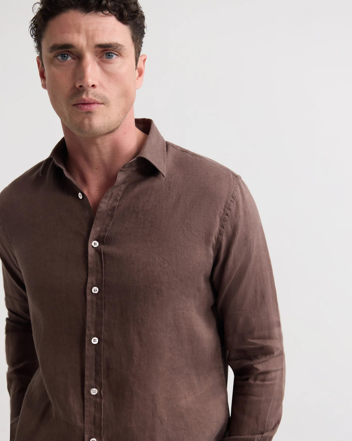 Cooper Ls French Linen Shirt