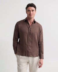 Cooper Ls French Linen Shirt MENS SHIRTS