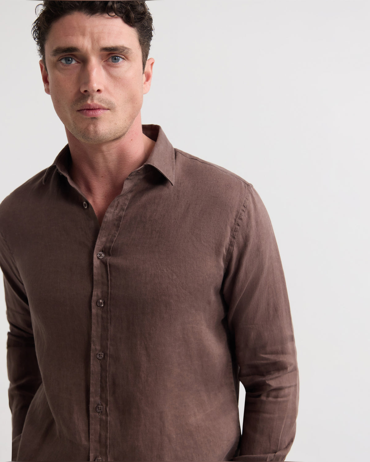 Cooper Ls French Linen Shirt MENS SHIRTS