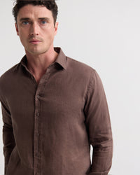 Cooper Ls French Linen Shirt MENS SHIRTS