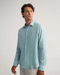 Cooper Ls Delave Linen Shirt MENS SHIRTS