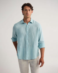 Cooper Ls Delave Linen Shirt MENS SHIRTS