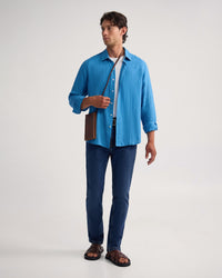 Cooper Ls Delave Linen Shirt MENS SHIRTS