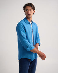 Cooper Ls Delave Linen Shirt MENS SHIRTS