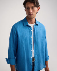 Cooper Ls Delave Linen Shirt MENS SHIRTS