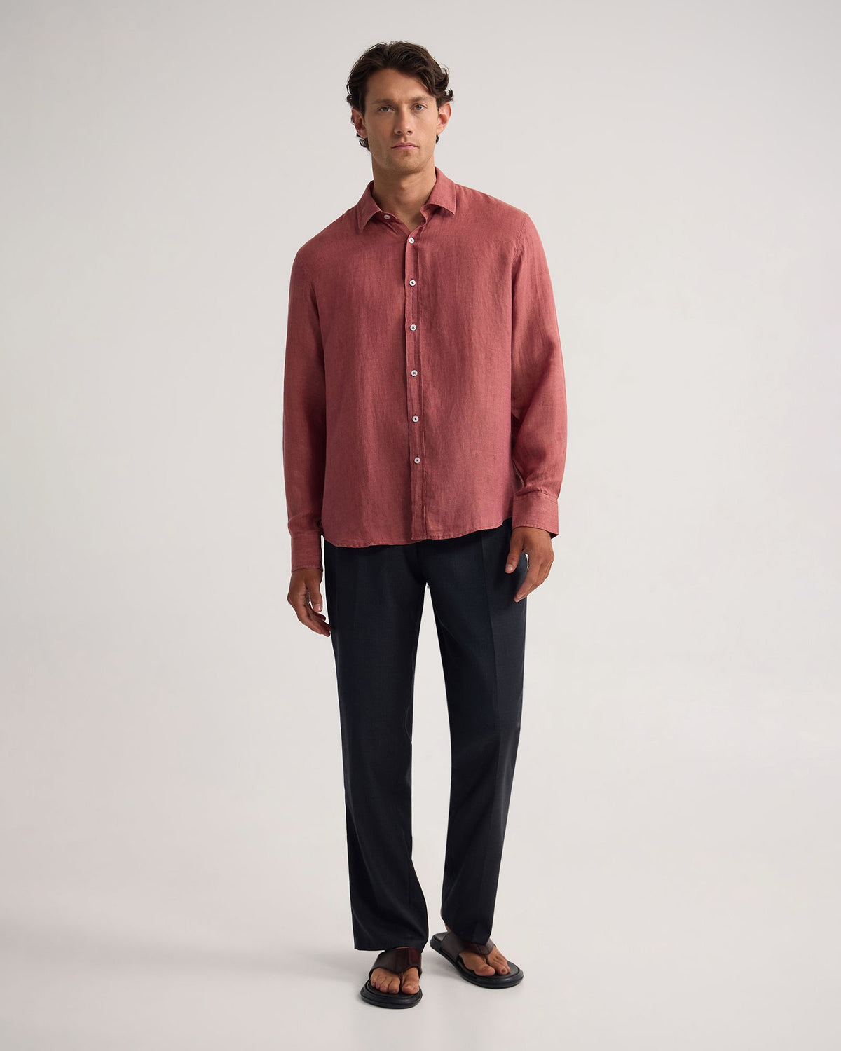 Cooper Ls Delave Linen Shirt MENS SHIRTS