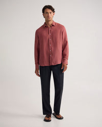Cooper Ls Delave Linen Shirt MENS SHIRTS