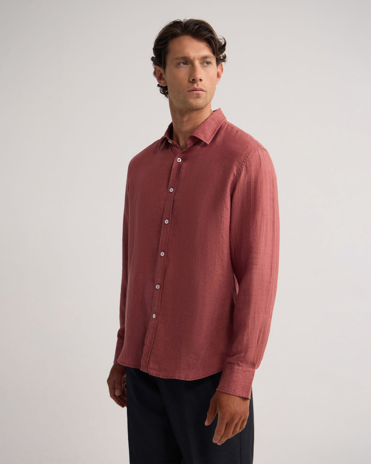 Cooper Ls Delave Linen Shirt MENS SHIRTS