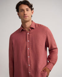 Cooper Ls Delave Linen Shirt MENS SHIRTS