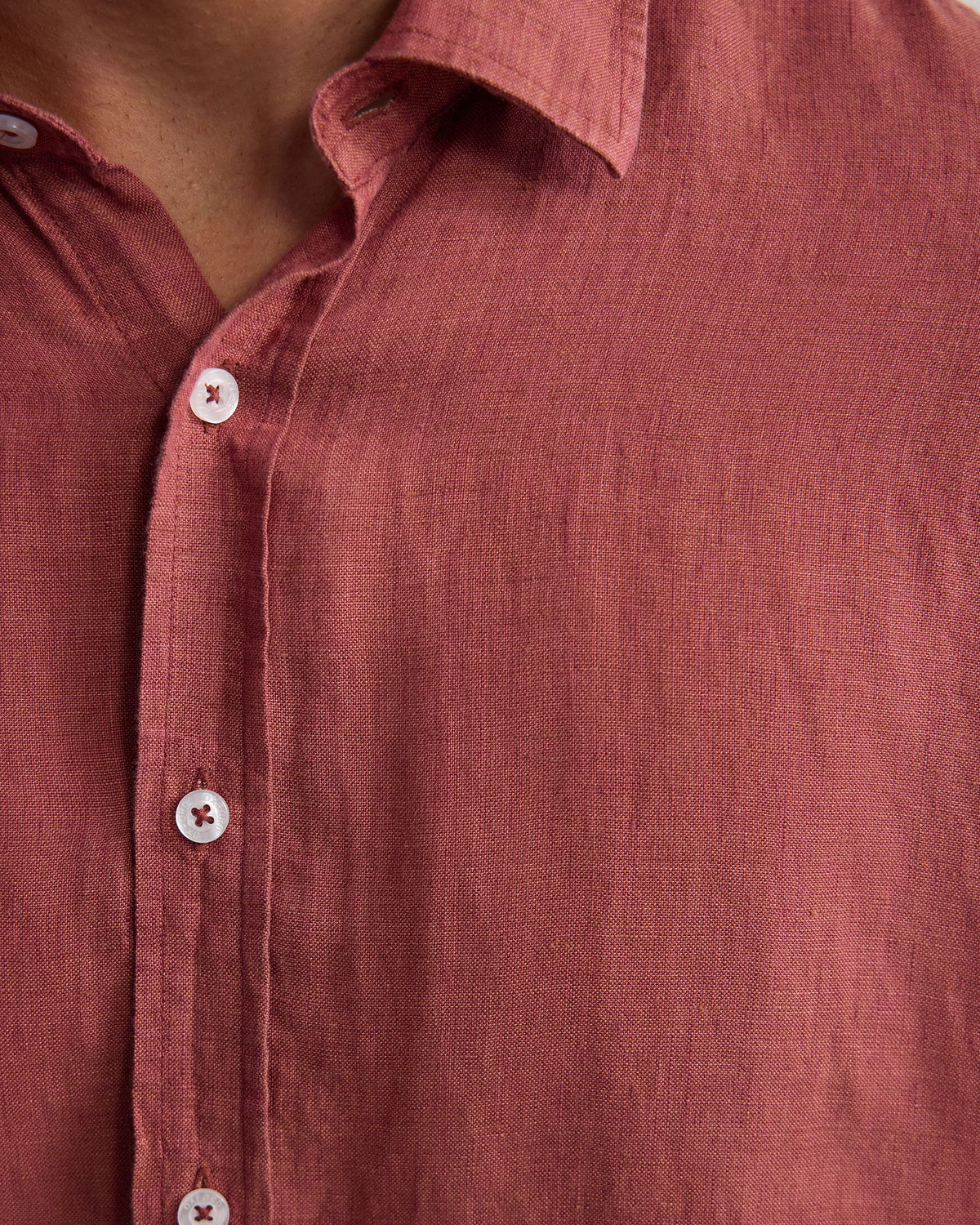 Cooper Ls Delave Linen Shirt MENS SHIRTS