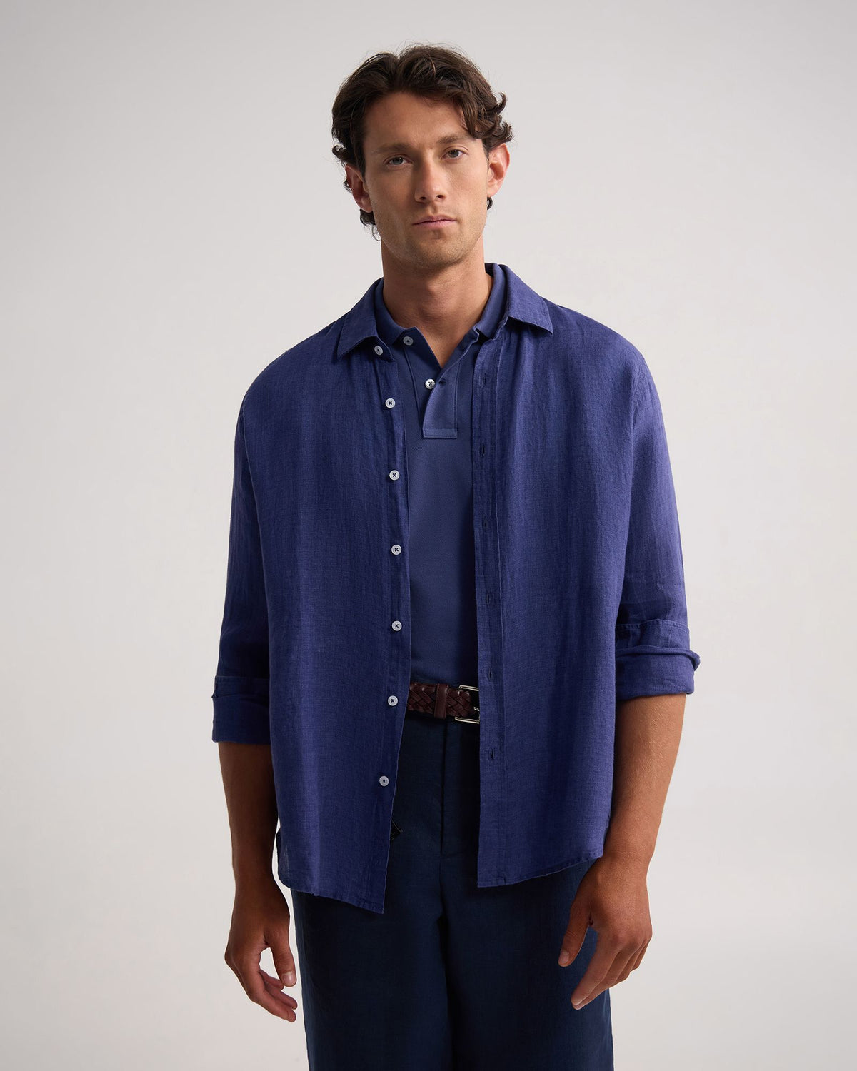 Cooper Ls Delave Linen Shirt MENS SHIRTS