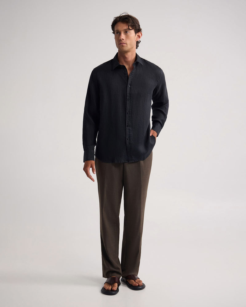 Cooper Ls French Linen Shirt MENS SHIRTS