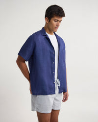 Griffin Delave Linen Short Sleeve Shirt