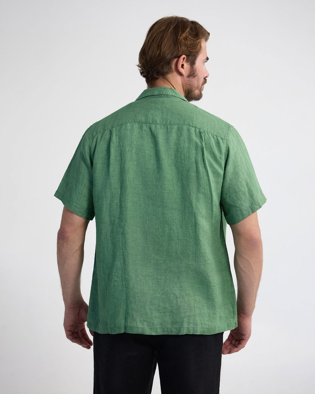 Griffin Delave Linen Short Sleeve Shirt MENS SHIRTS