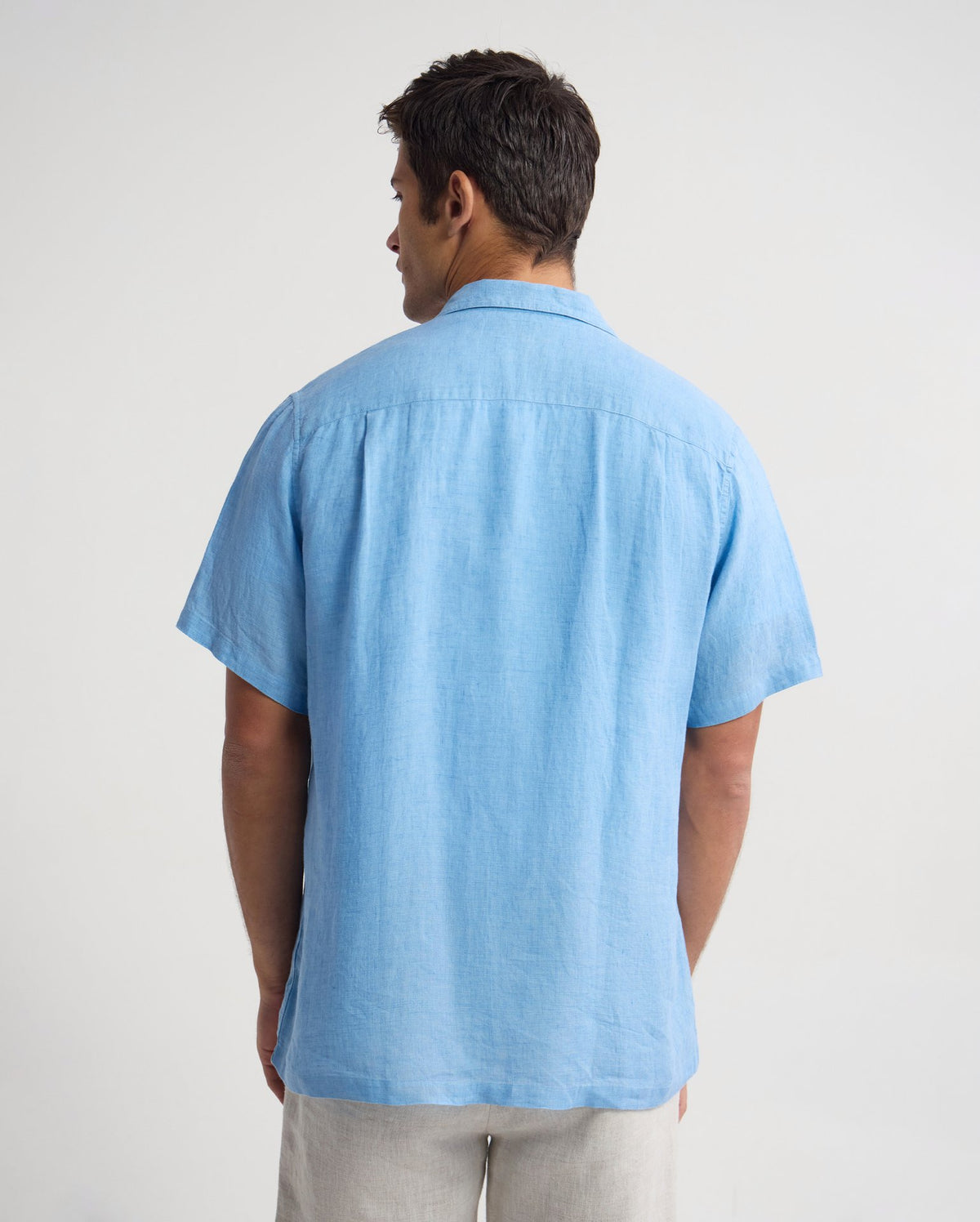 Griffin Delave Linen Short Sleeve Shirt