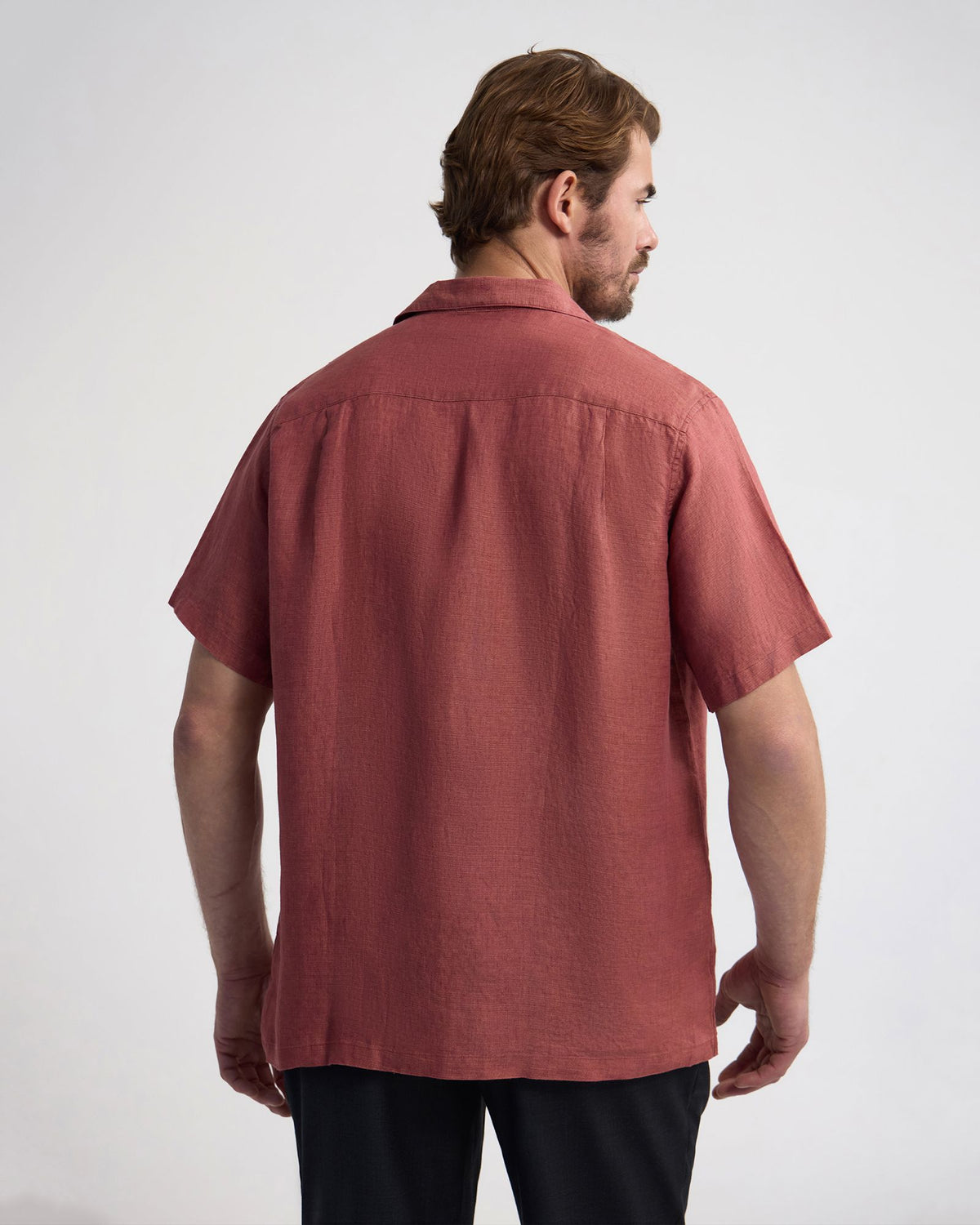 Griffin Delave Linen Short Sleeve Shirt MENS SHIRTS