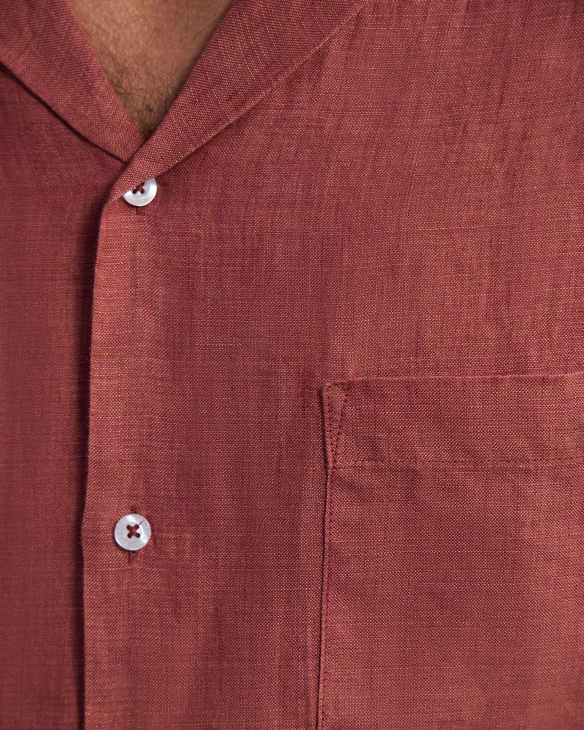Griffin Delave Linen Short Sleeve Shirt MENS SHIRTS