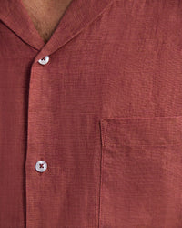 Griffin Delave Linen Short Sleeve Shirt MENS SHIRTS