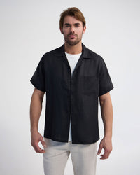 Griffin French Linen Short Sleeve Shirt MENS SHIRTS