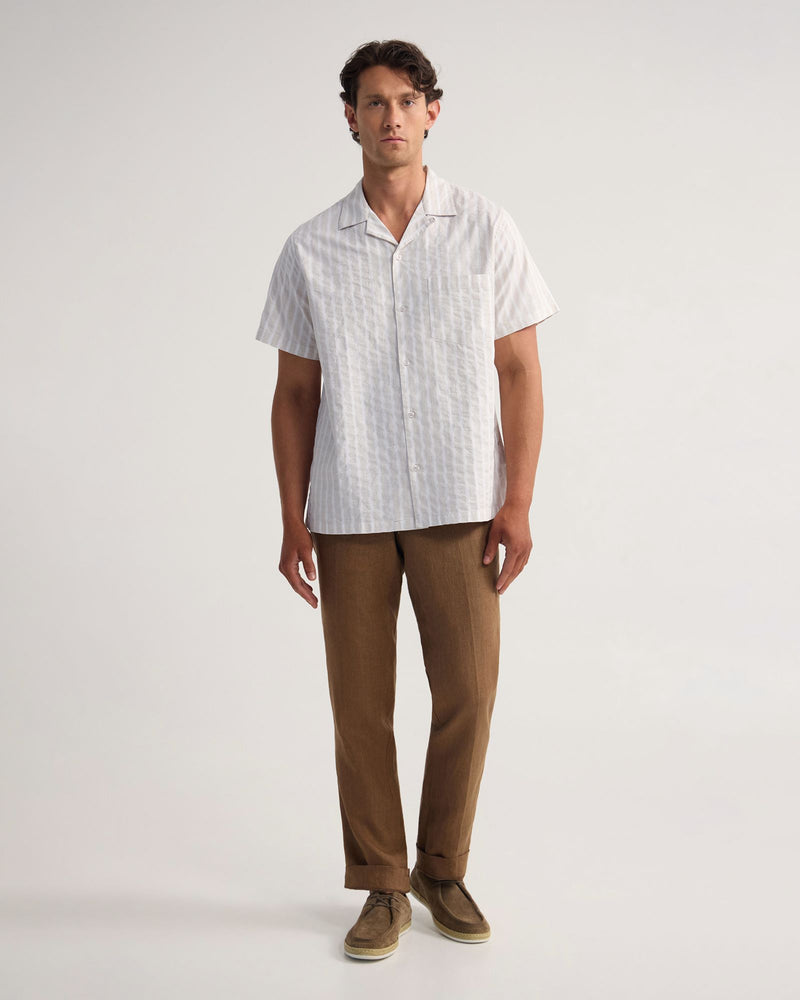Griffin Striped Short Sleeve Shirt MENS SHIRTS