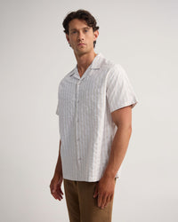 Griffin Striped Short Sleeve Shirt MENS SHIRTS
