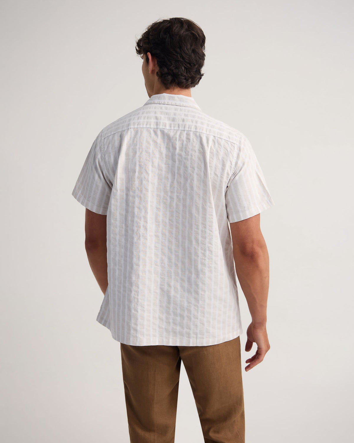 Griffin Striped Short Sleeve Shirt MENS SHIRTS