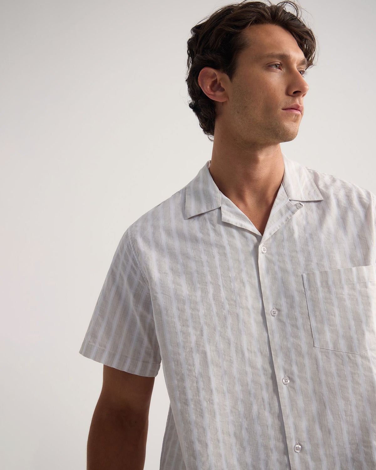 Griffin Striped Short Sleeve Shirt MENS SHIRTS