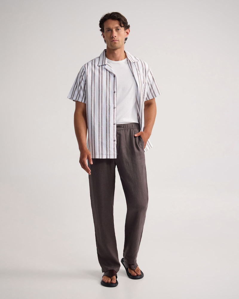 Griffin Striped Short Sleeve Shirt MENS SHIRTS