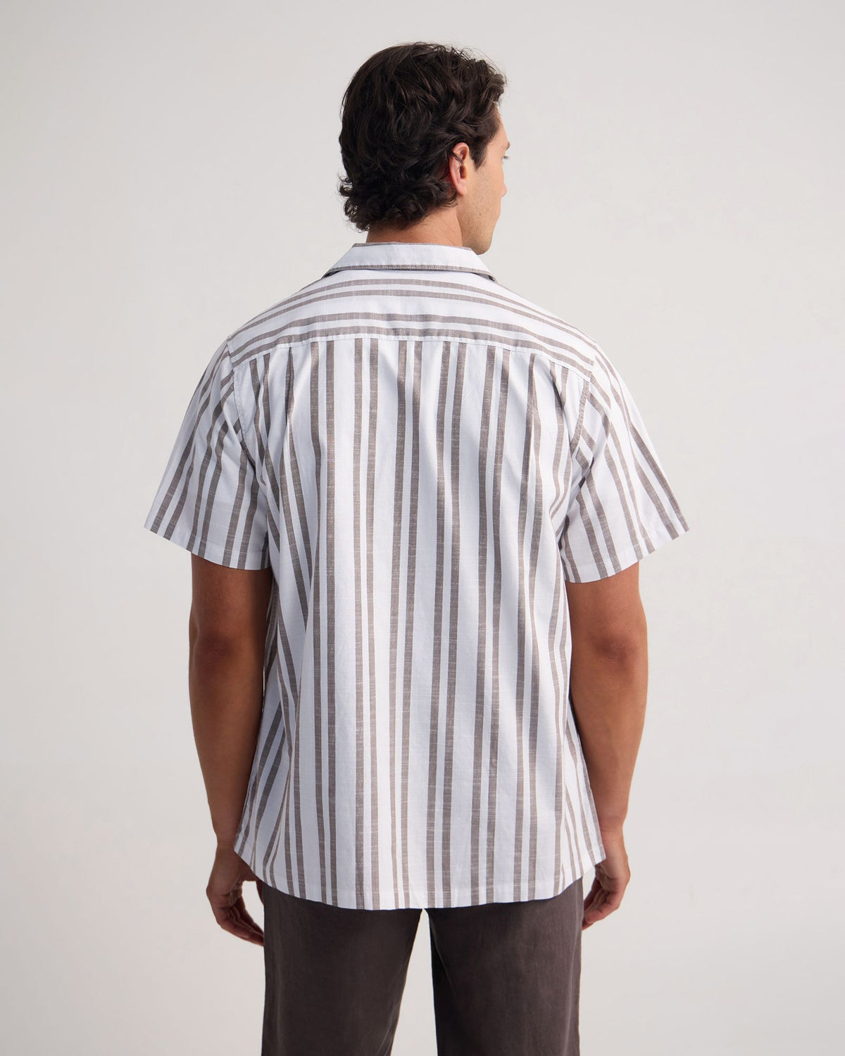 Griffin Striped Short Sleeve Shirt MENS SHIRTS