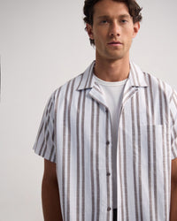 Griffin Striped Short Sleeve Shirt MENS SHIRTS