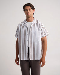 Griffin Striped Short Sleeve Shirt MENS SHIRTS