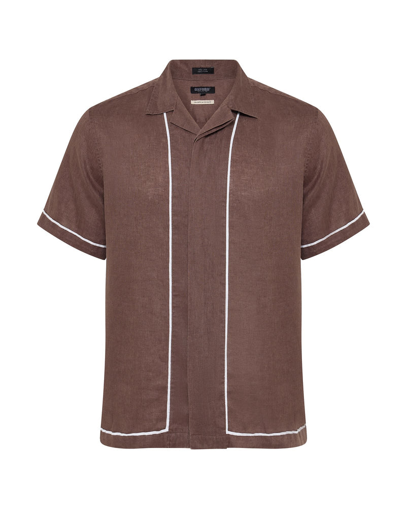 Griffin Striped Short Sleeve Shirt MENS SHIRTS
