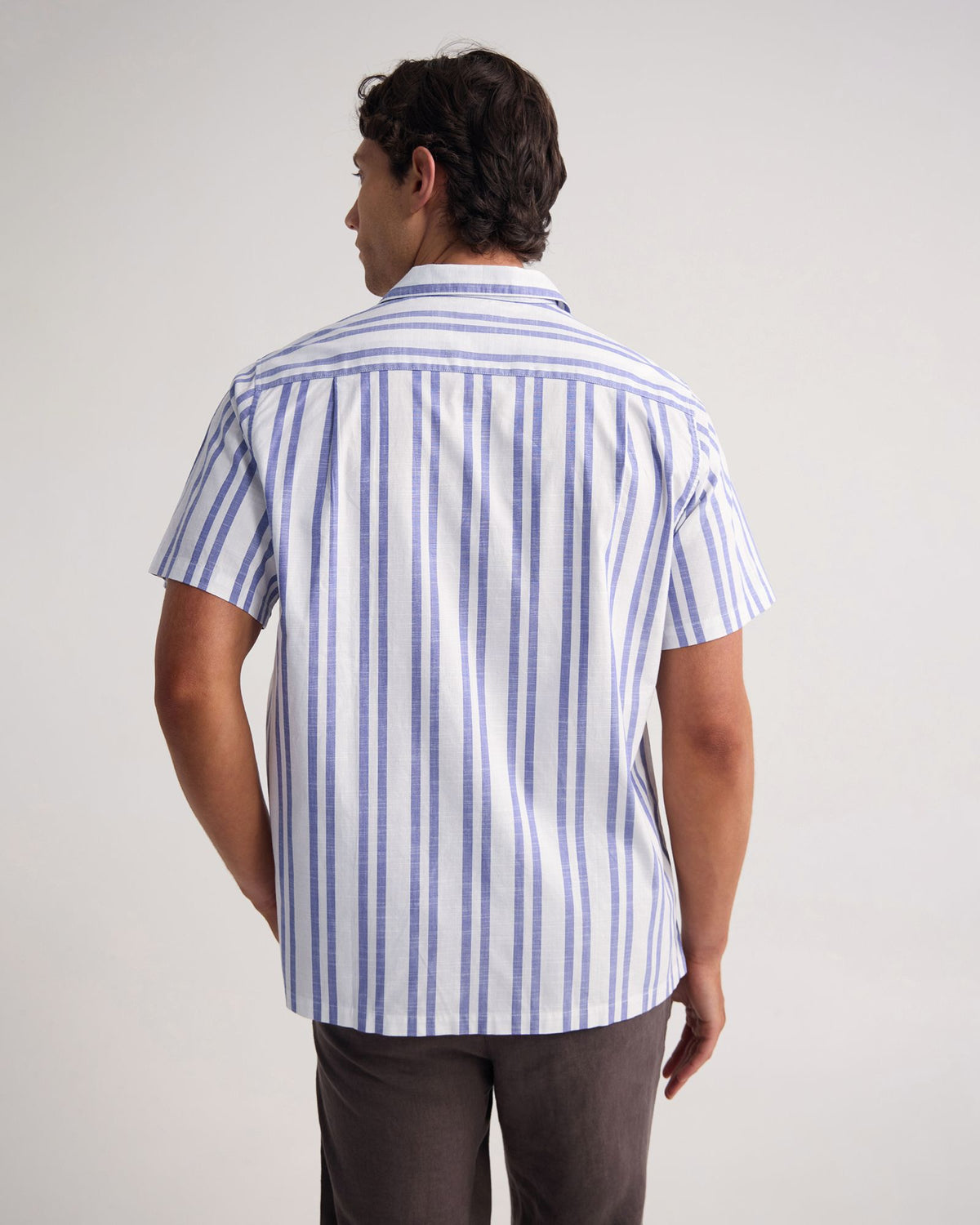 Griffin Striped Short Sleeve Shirt MENS SHIRTS