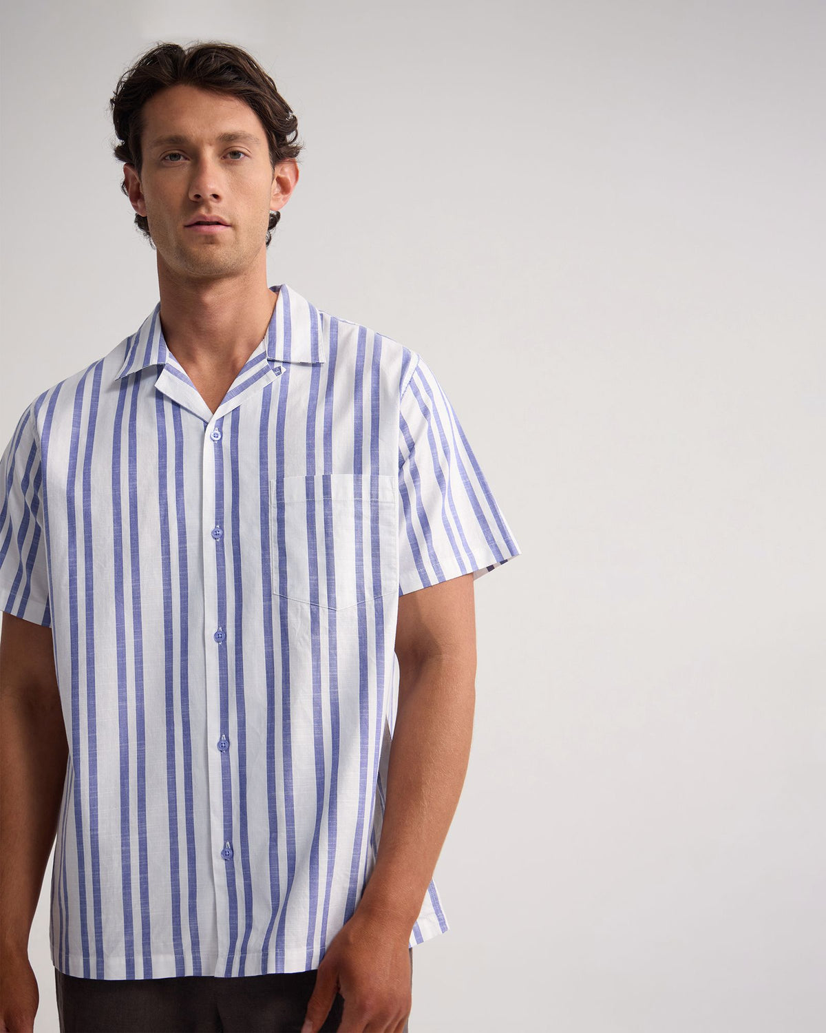 Griffin Striped Short Sleeve Shirt MENS SHIRTS