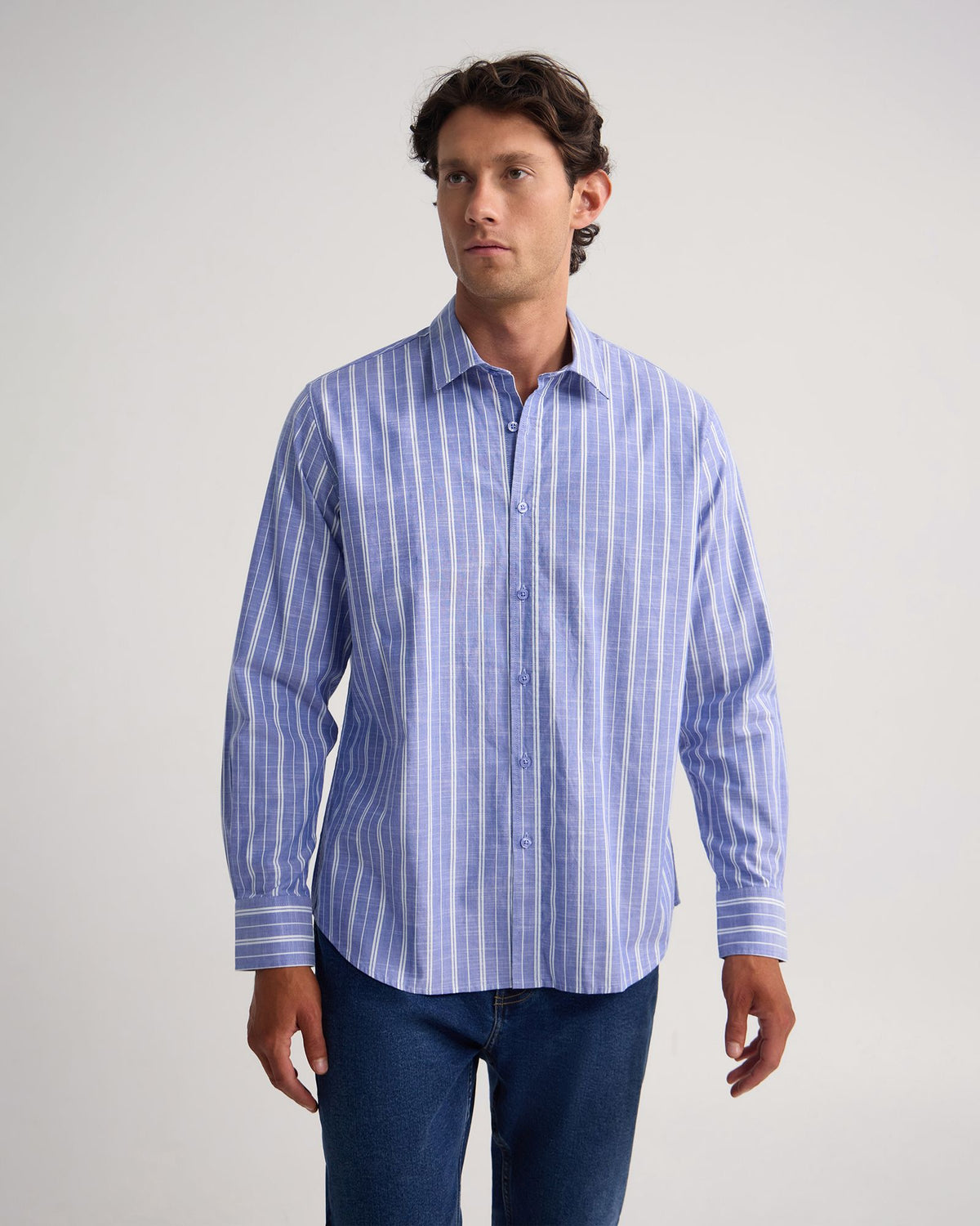 Cooper Striped Shirt MENS SHIRTS