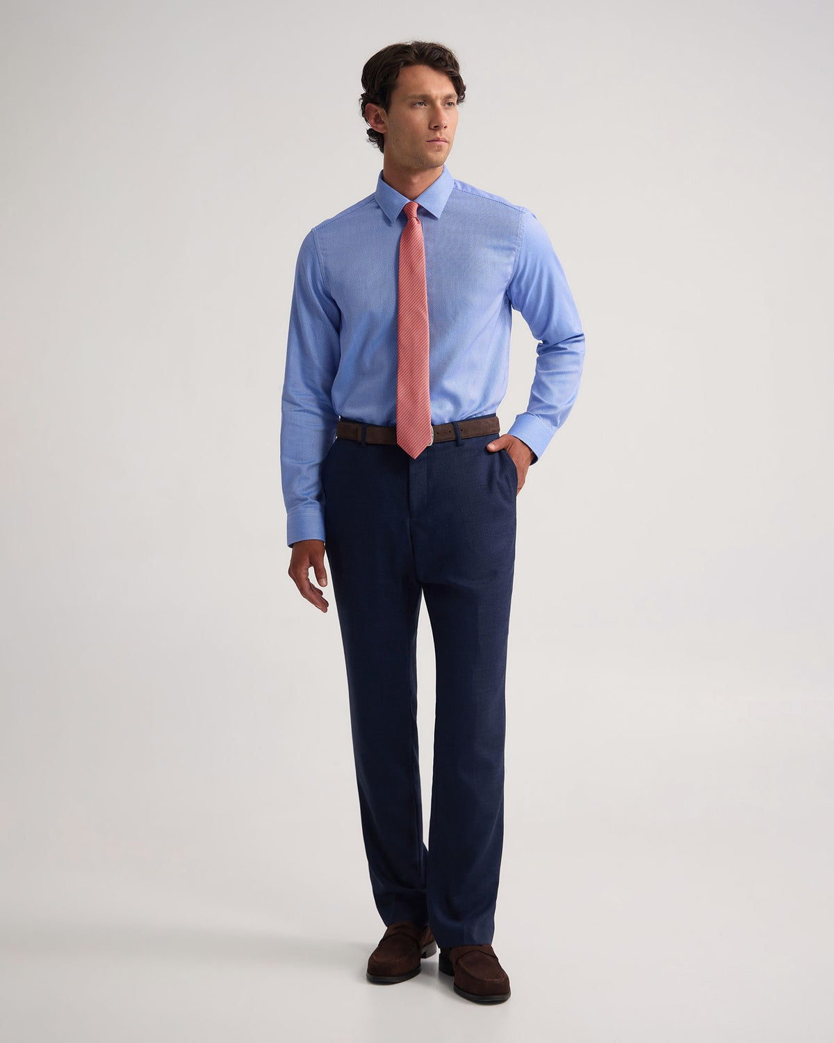 Beckton Slim Fit Cotton Shirt MENS SHIRTS