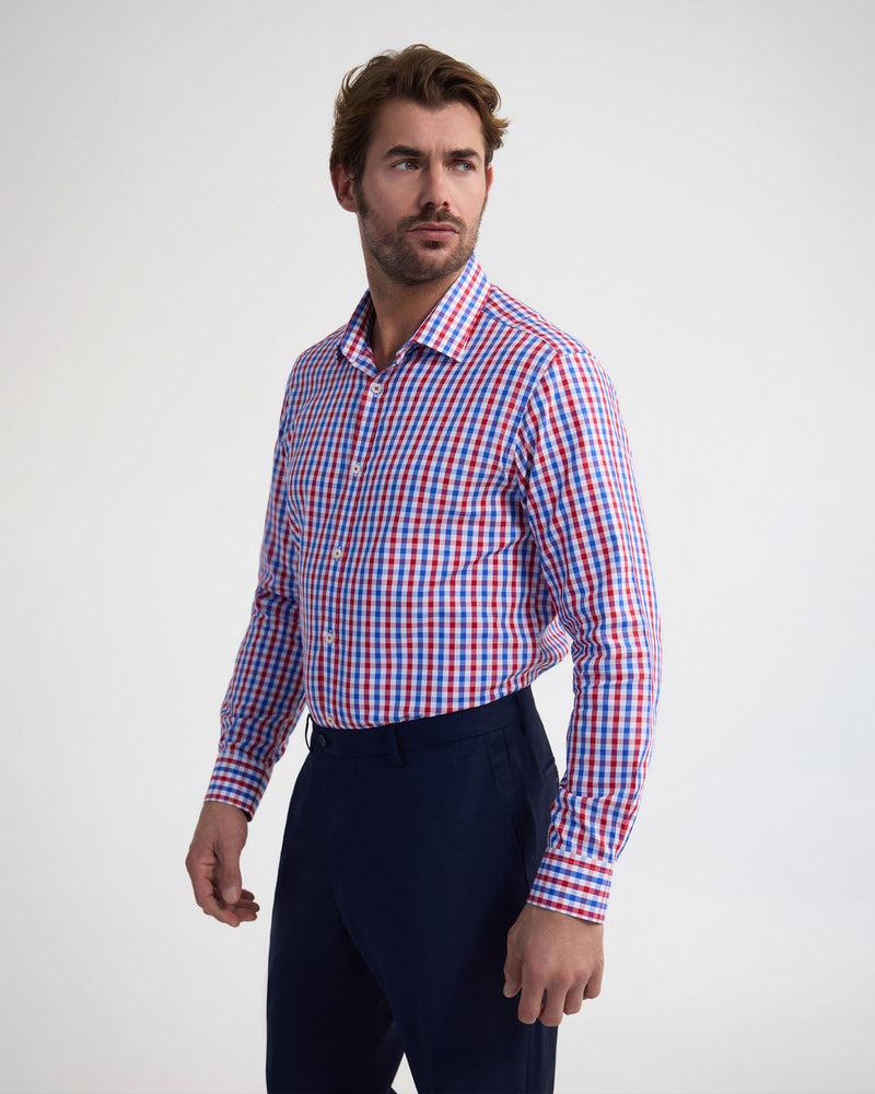 Beckton Slim Fit Cotton Shirt MENS SHIRTS