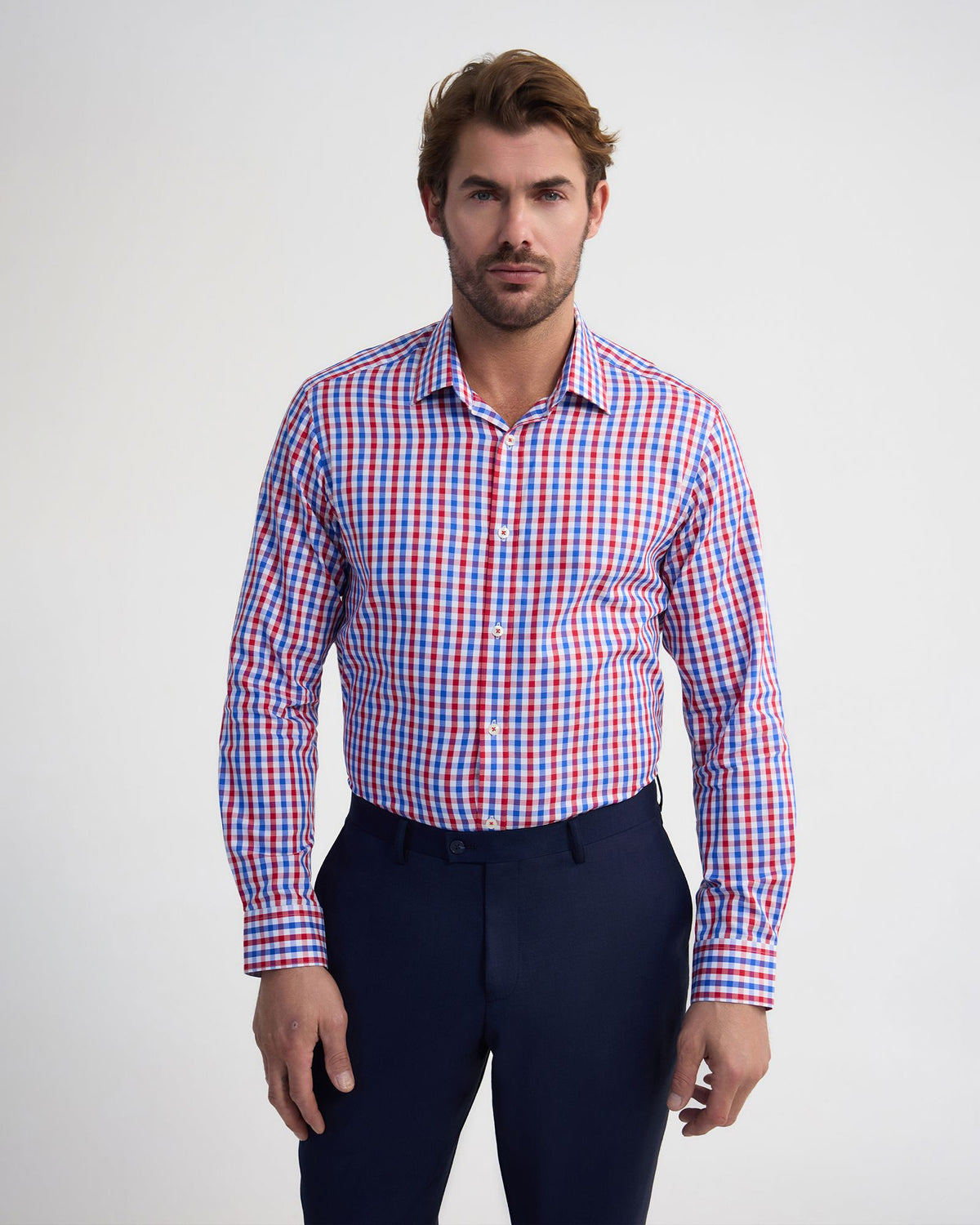 Beckton Slim Fit Cotton Shirt MENS SHIRTS