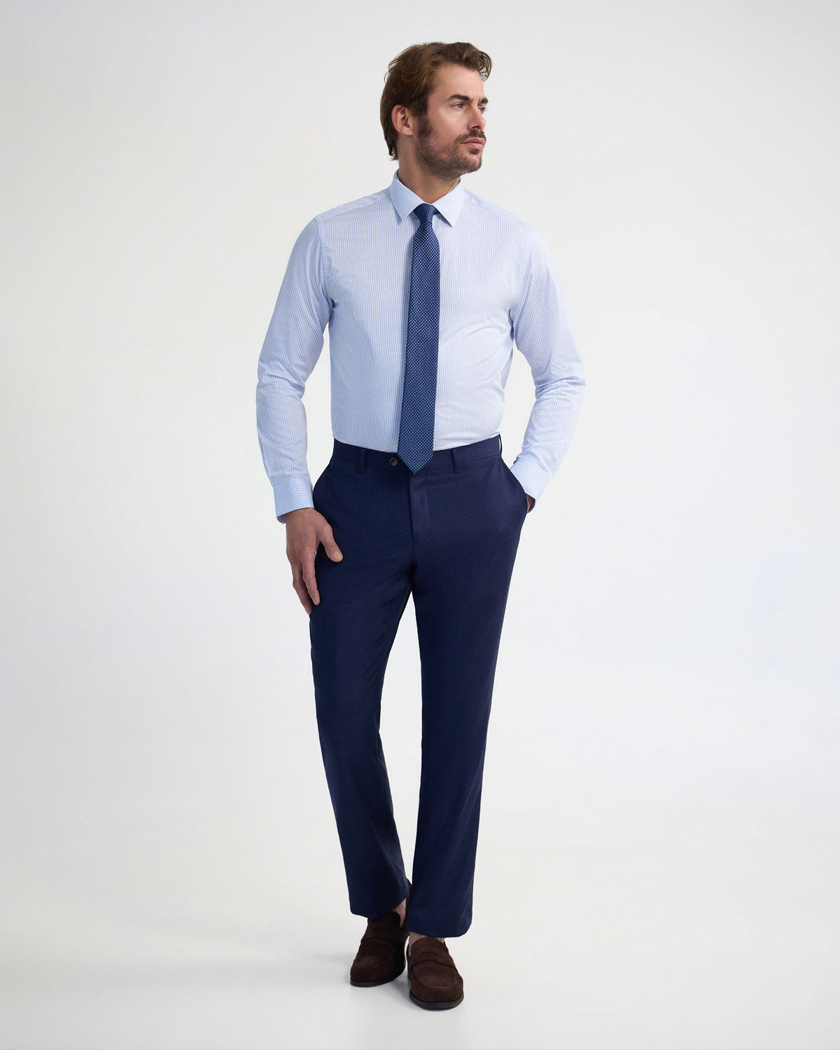 Beckton Slim Fit Cotton Shirt MENS SHIRTS