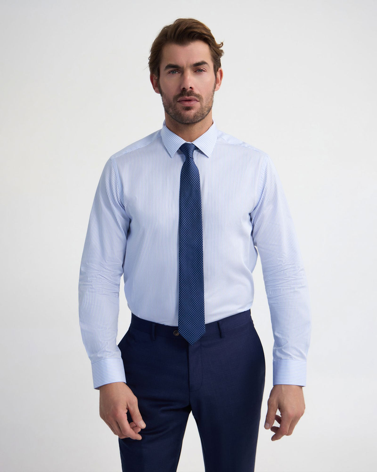 Beckton Slim Fit Cotton Shirt MENS SHIRTS
