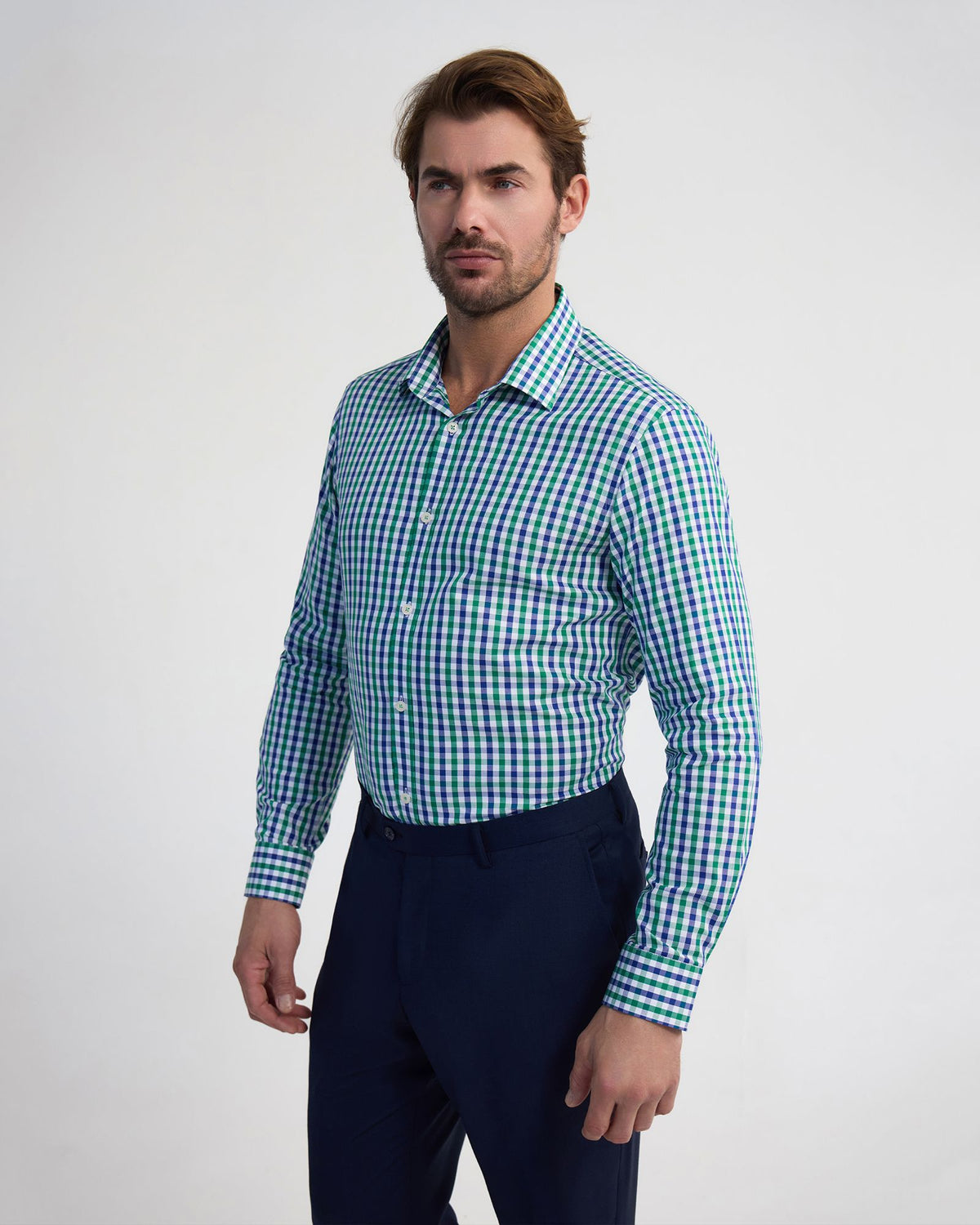 Beckton Slim Fit Cotton Shirt MENS SHIRTS