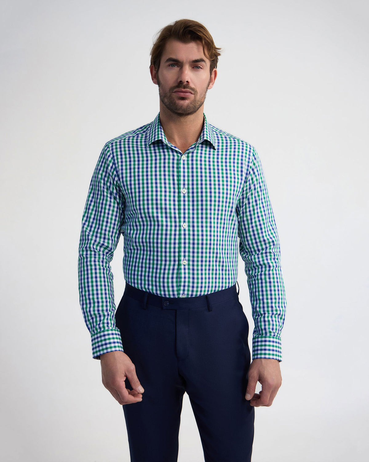 Beckton Slim Fit Cotton Shirt MENS SHIRTS