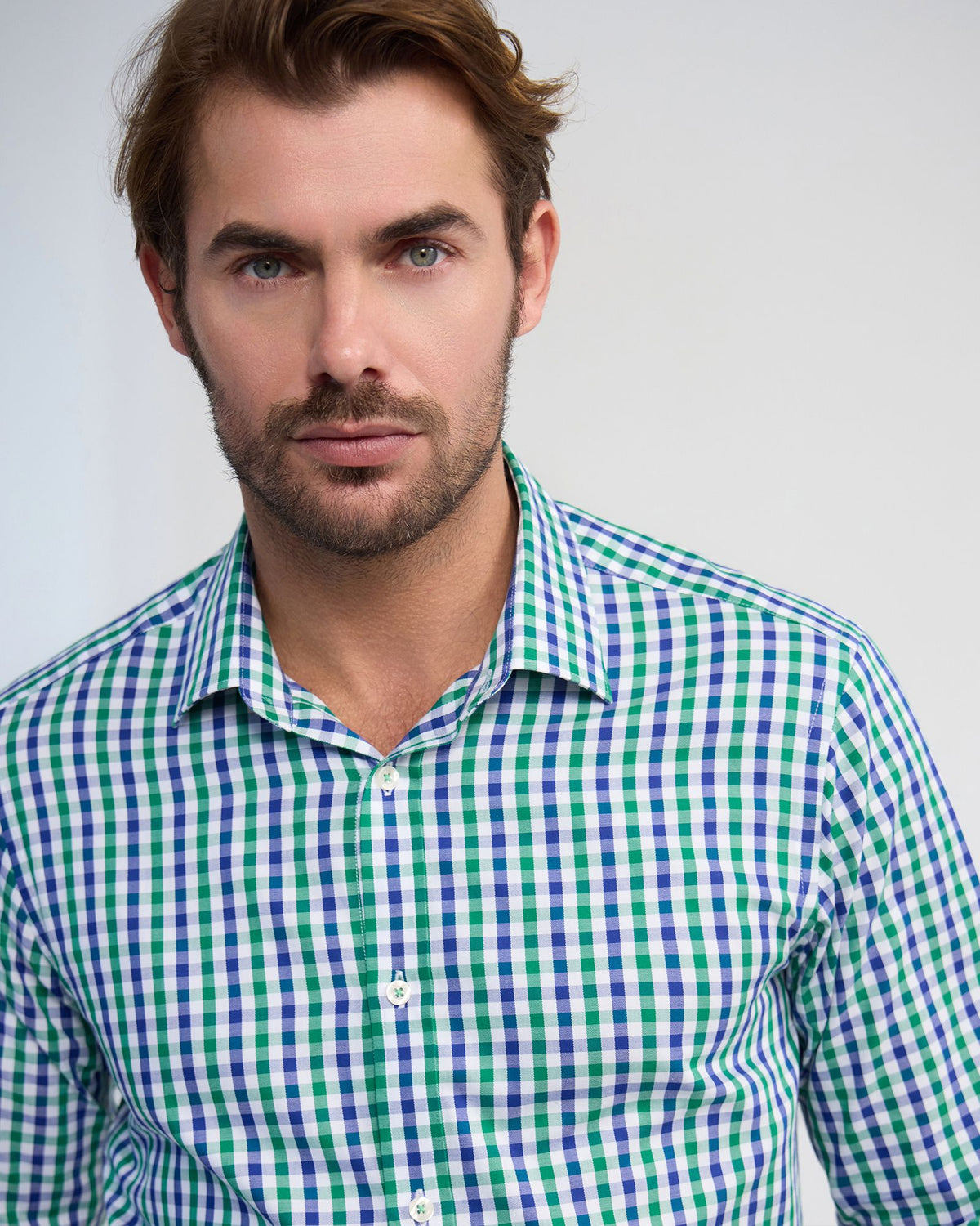 Beckton Slim Fit Cotton Shirt MENS SHIRTS