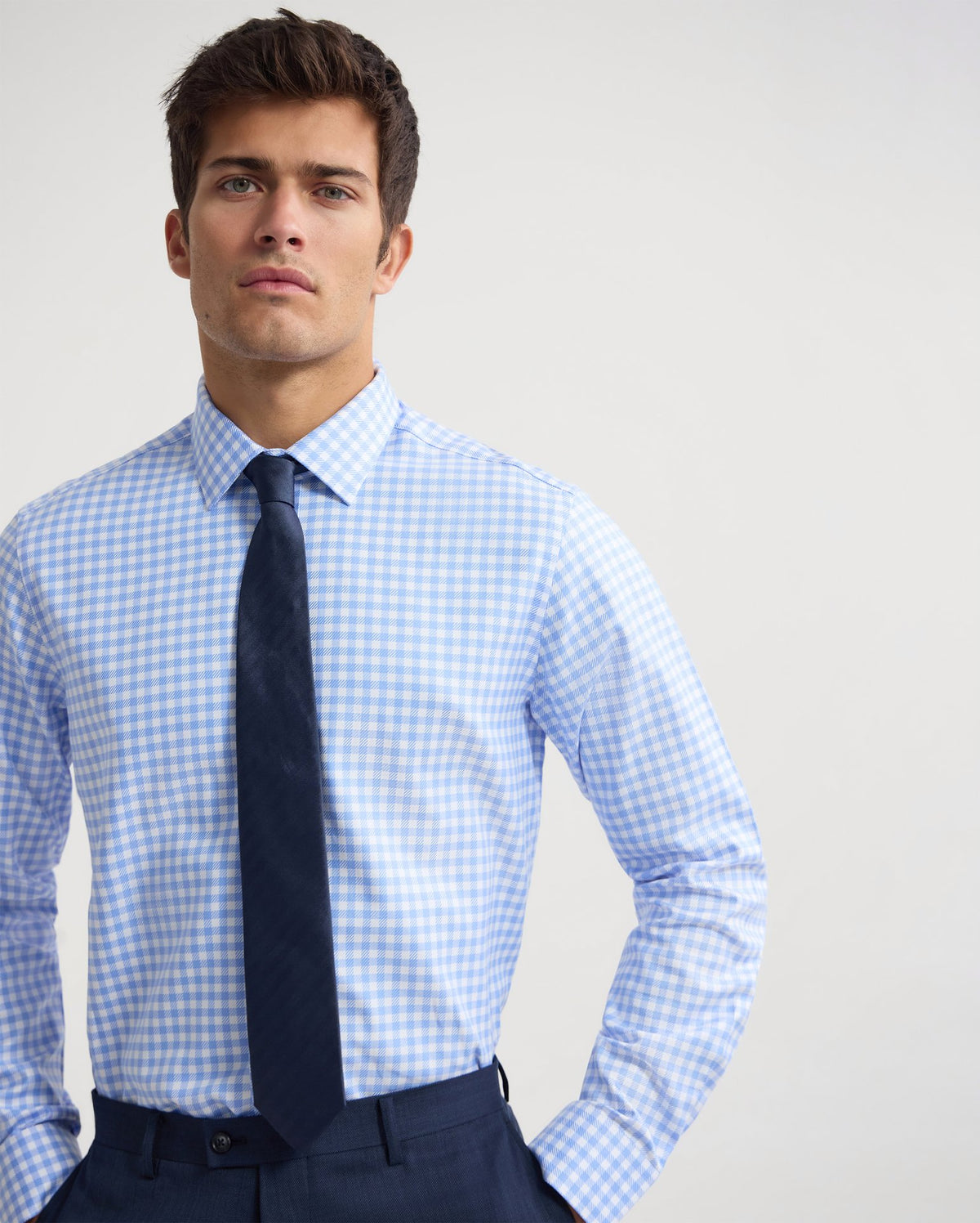 Beckton Slim Fit Cotton Check Shirt