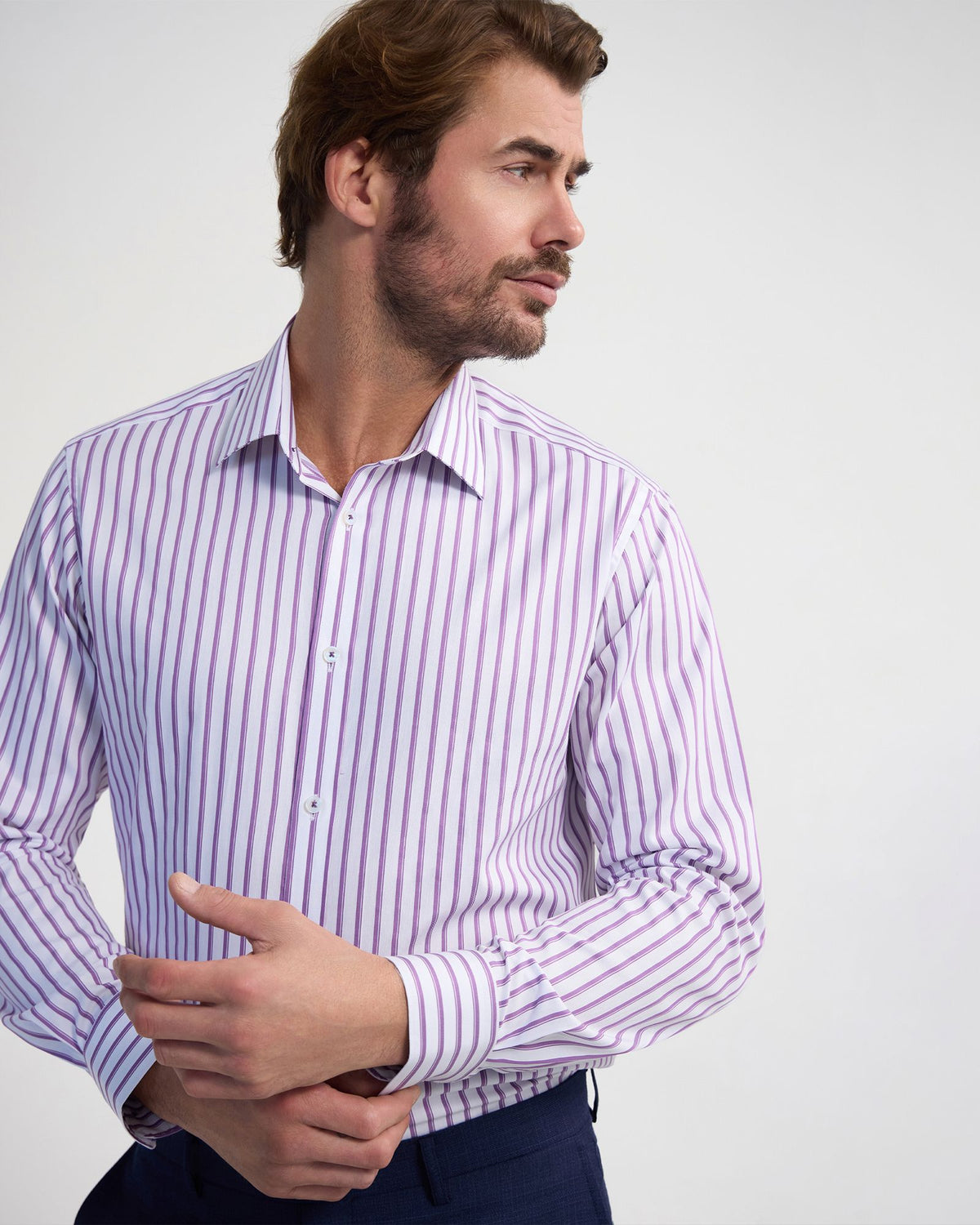 Beckton Slim Fit Cotton Luxury Shirt MENS SHIRTS